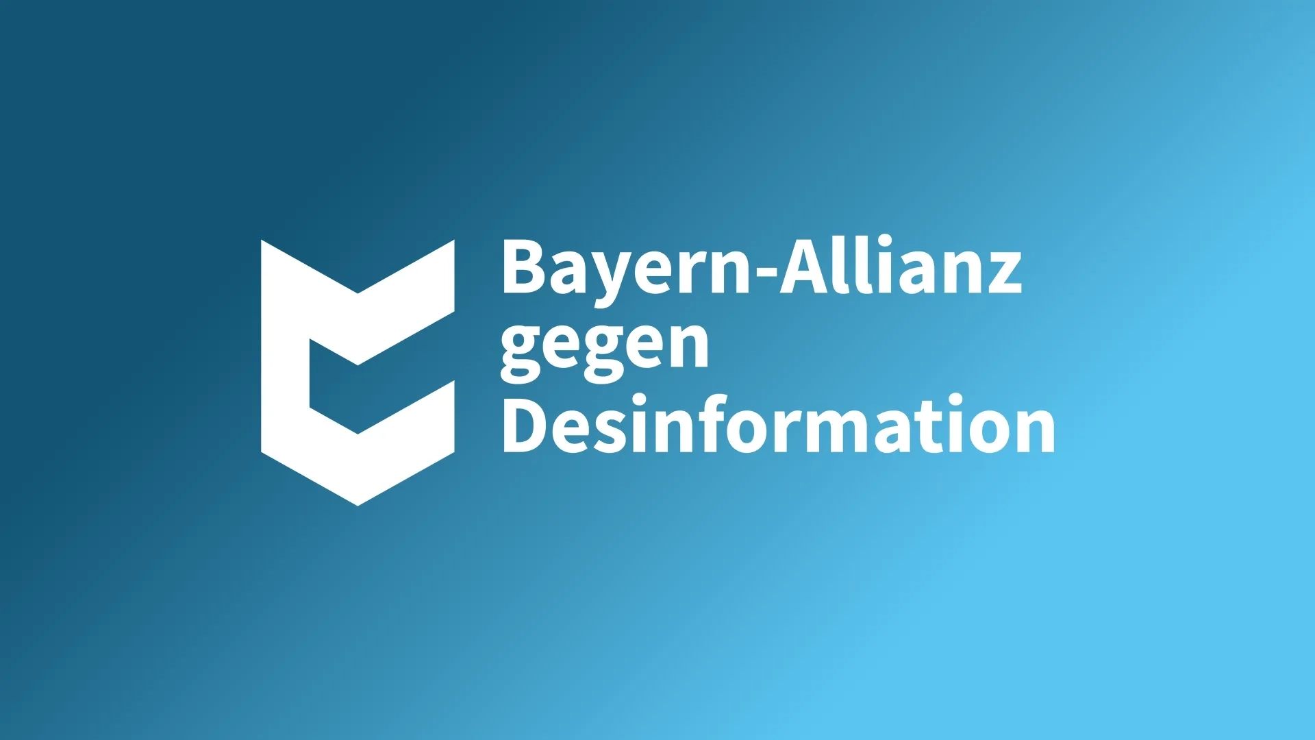Logo der Bayern-Allianz gegen Desinformation